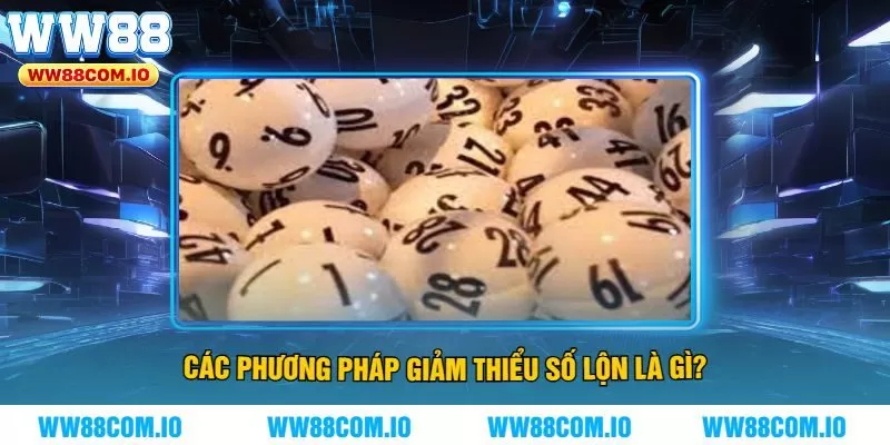 Các Phương Pháp Giảm Thiểu Số Lộn Là Gì?