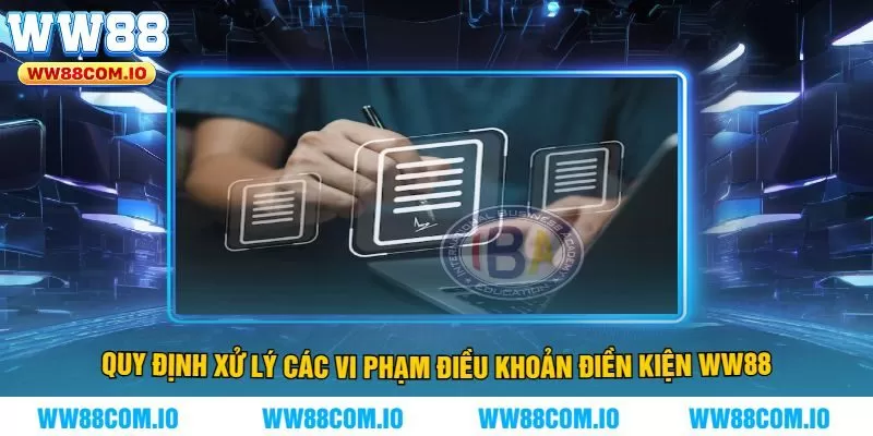 Quy Định Xử Lý Các Vi Phạm Điều Khoản Điền Kiện WW88